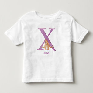 Animal ABC X is for xerus T-shirt