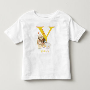 Animal ABC Y is for yak T-shirt
