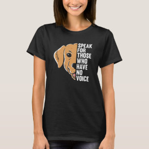 Animal Activist Rescue Animals Conservation Rights T-Shirt