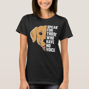 Animal Activist Rescue Animals Conservation Rights T-Shirt