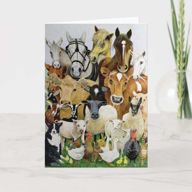 Animal Allsorts Card (Front)