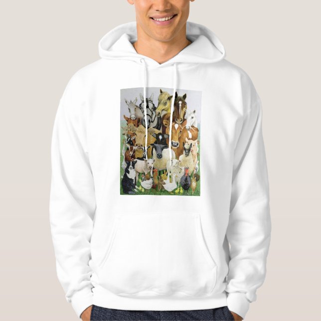 Animal Allsorts Hoodie (Front)