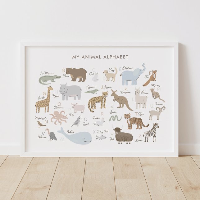Animal Alphabet ABC Kids Room Decor (Creator Uploaded)