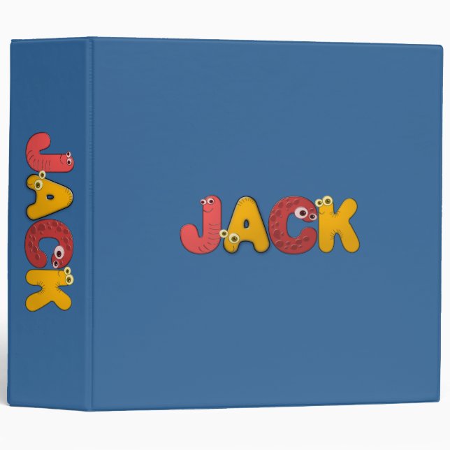 animal alphabet binder (Front/Spine)