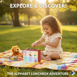Animal Alphabet Kids Choice Classic Metal Lunch Box