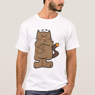 Animal Anthropomorphized Animals Cartoon Cat felin T-Shirt