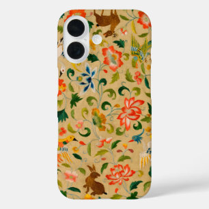 Animal Antique Horse Bird Deer Rabbit iPhone 16 Case