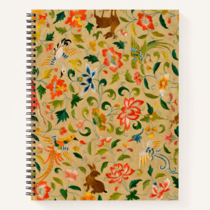 Animal Antique Horse Bird Deer Rabbit Notebook