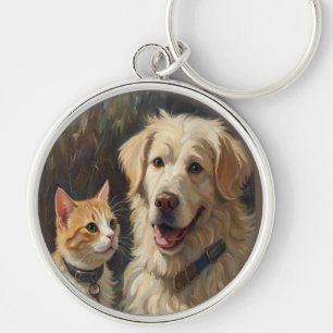 Animal Art Keychain