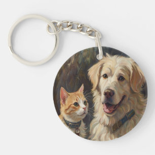 Animal Art Keychain