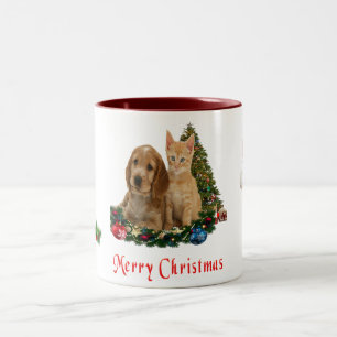 Animal Art Two-Tone Coffee Mug