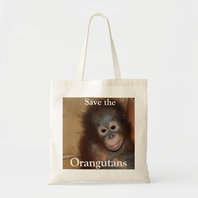 Animal Babies Rescue Tote Bag (Front)