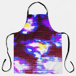 Animal Background. Dirty Art Pattern. Handmade Clo Apron