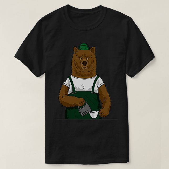 Animal Bearista T-Shirt (Design Front)