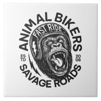 Animal Bikers Tile