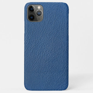 Animal Blue leather Print iPhone 11 Pro Max Case