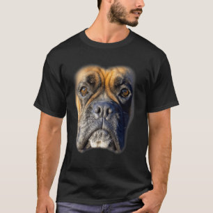 Animal  Boxer Face Dog T-Shirt