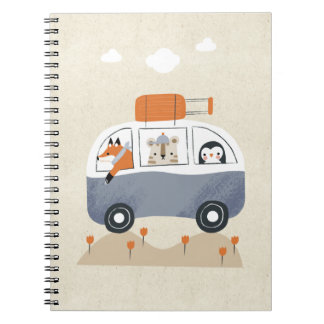 Animal bus notebook