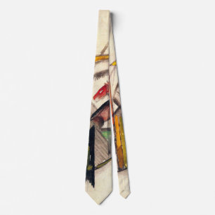 Animal by Franz Marc, Vintage Expressionism Art Tie