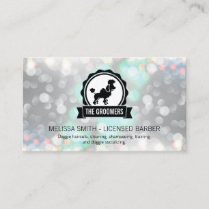 Animal Care Groomer   Cleaner   Boke Business Card
