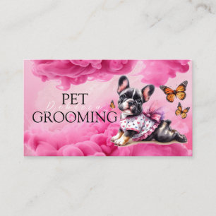 Animal Care Pet Grooming Spa Salon Puppy Business Card