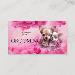 Animal Care Pet Grooming Spa Salon Puppy Business Card