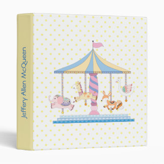 Animal Carousel Baby Album Binder