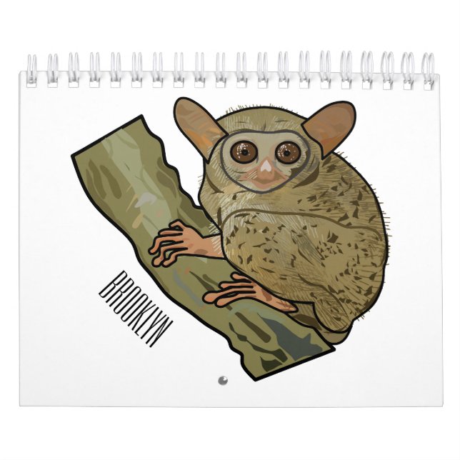 Animal cartoon illustration  calendar (Cover)