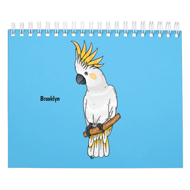 Animal cartoon illustration calendar (Cover)