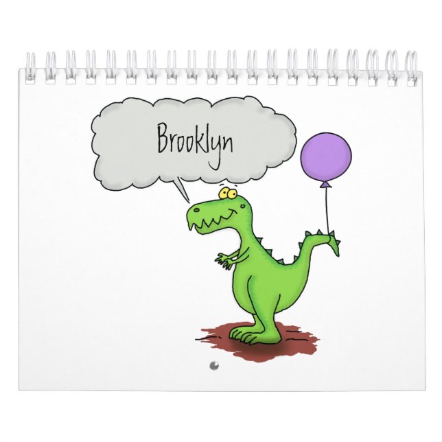 Animal cartoon illustration calendar (Cover)