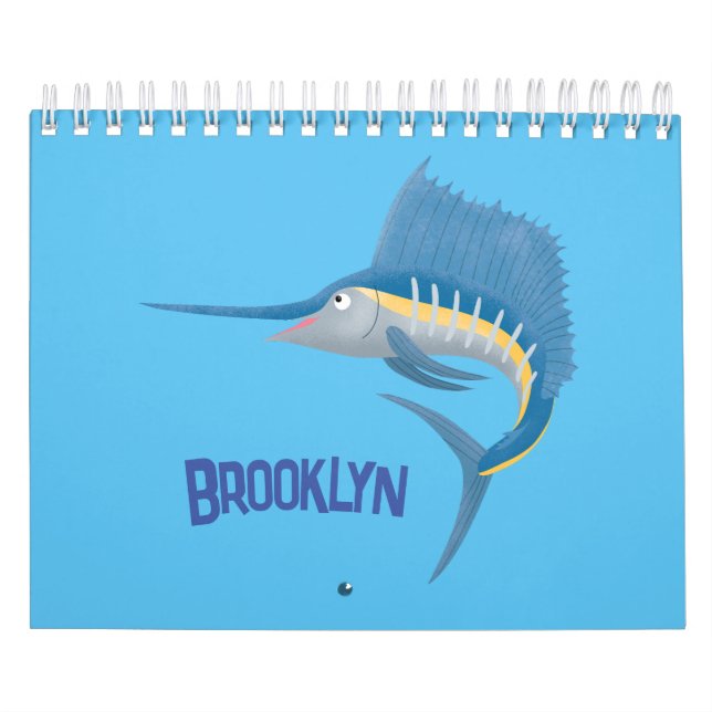 Animal cartoon illustration calendar (Cover)