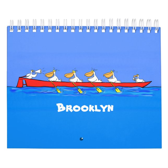 Animal cartoon illustration calendar (Cover)