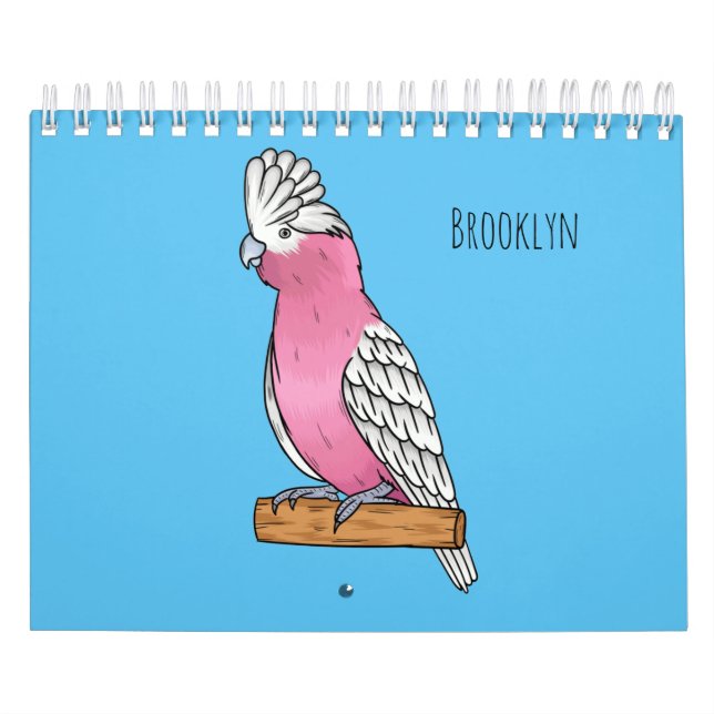 Animal cartoon illustration calendar (Cover)