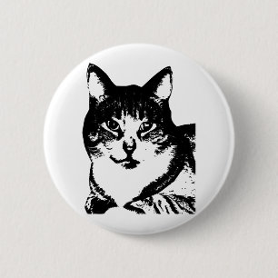 Animal,Cat,Cats,animal,pet,cat,tiger,wild cat,cat  2 Inch Round Button