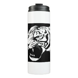 Animal Cat Found Jungle Tiger Black Cat Thermal Tumbler