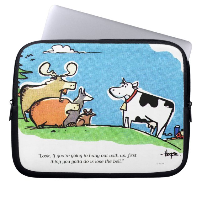 Animal Click Laptop Sleeve (Front)