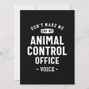 Animal Control Office Job Occupation Birthday Work
