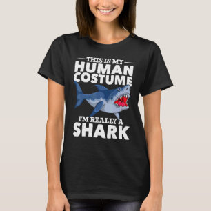 Animal  Costume Party Ocean Animal  Shark T-Shirt