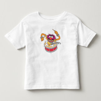 Animal Crashing Through Drums Toddler T-shirt
