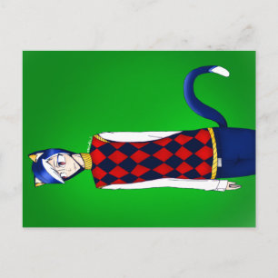 Animal Crossing Humanized Rover Postcard
