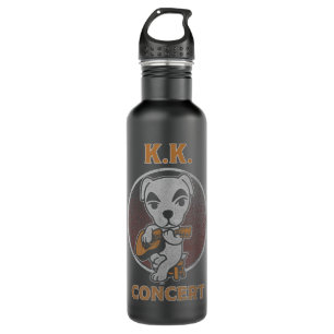 Animal Crossing K.K. Slider Front And Back Concert 710 Ml Water Bottle