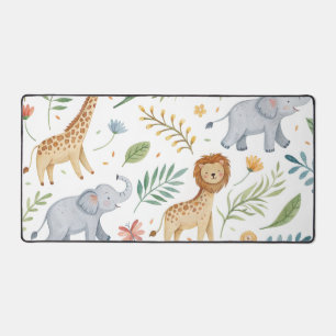 Animal cute colourful desk mat