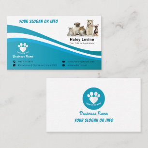Animal de compagnie   Carte de visite simple