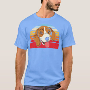 Animal Dog Lover Dog Owner Retro Beagle T-Shirt