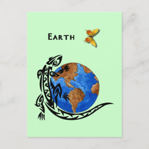 Animal Earth Postcard