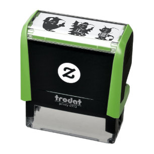 animal-elephant-elephant-kid self-inking stamp