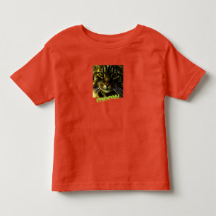 Animal Face Hypnotizing Cat Eyes Toddler T-shirt