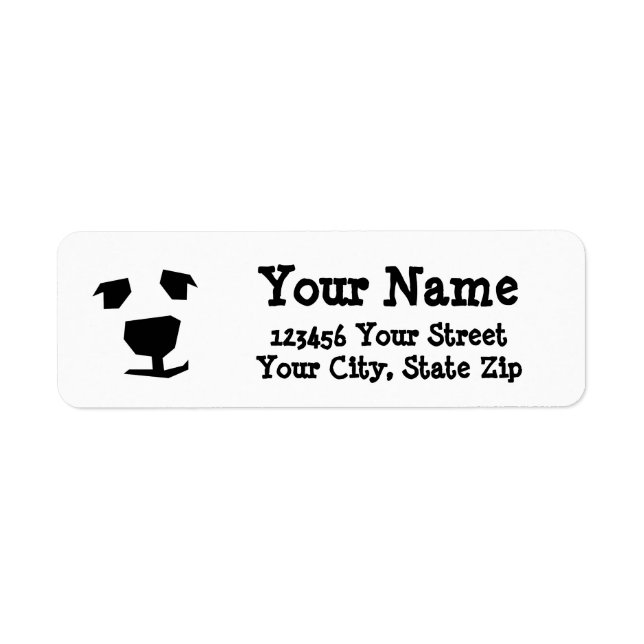 Animal Face Polar Bear, Dog (Front)