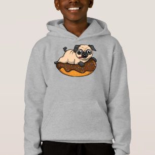 Animal familier mignon d'amant de beignet de chien