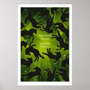 Animal Farm Book Cover Art Print George Orwell